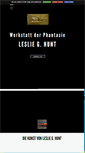 Mobile Screenshot of leslieghunt.com