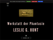 Tablet Screenshot of leslieghunt.com